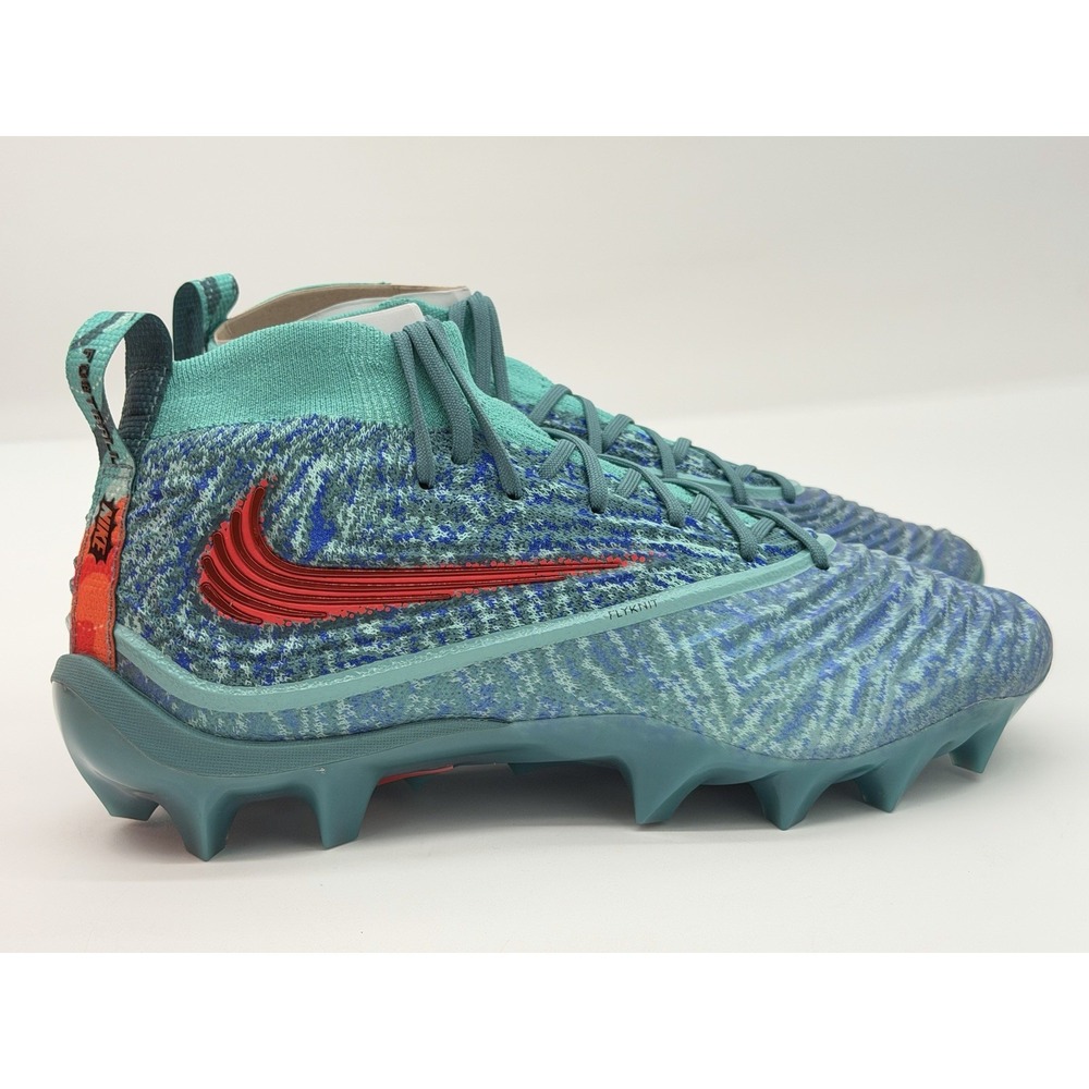 Size 10.5 - Nike Alpha Menace 5 Elite NRG Mineral Teal II7395-300 No Box Lid